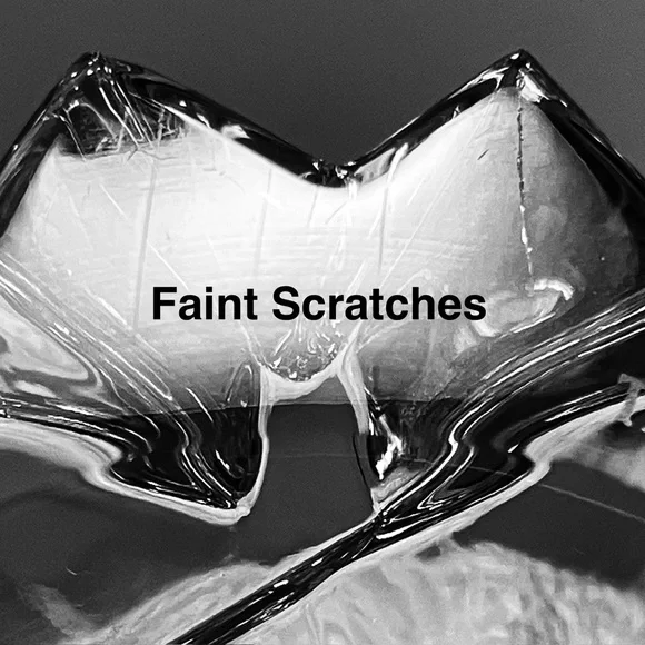 TIFFANY & Co. ROCK CUT Crystal Candlestick / 5.75 Inches / DISCONTINUED & Rare - Picture 7 of 9